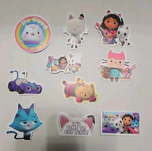 10 Gabby's Dollhouse Stickers - Gabby and Various Characters - Picture 1 of 4