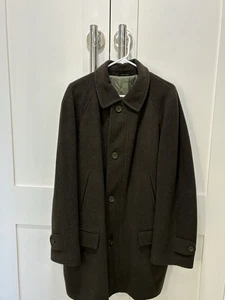 Rialto ZIP Men’s Italian Wool Cashmere 42R  Loden green - Picture 1 of 12