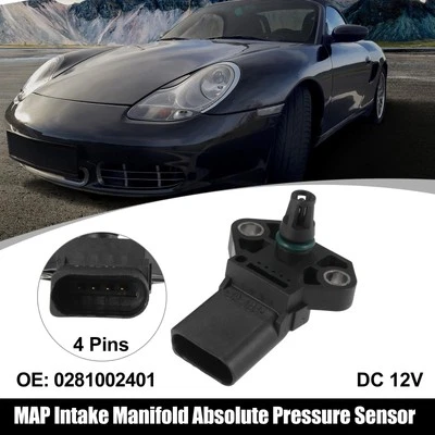 Car MAP Manifold Absolute Pressure Sensor for Audi TTS for VW Touareg 0281002401 - Image 1 of 4