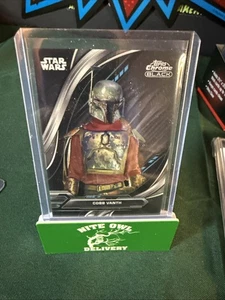 2024 Topps Chrome Black Star Wars Cobb Vanth Base Card  - Bild 1 von 2