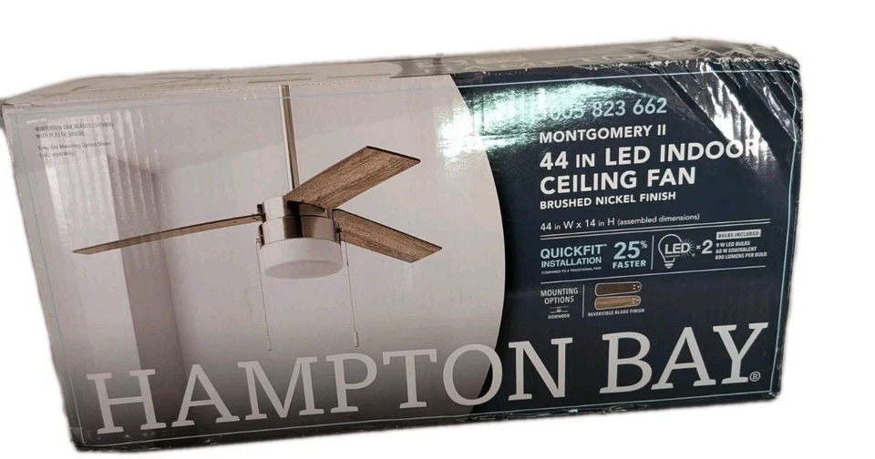 Hampton Bay 44 inch Indoor Ceiling Fan - Image 1 of 4