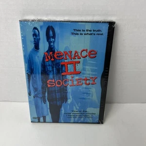 Menace II 2 Society DVD Samuel L. Jackson Hughes Brothers 1993 New Sealed - Imagen 1 de 7