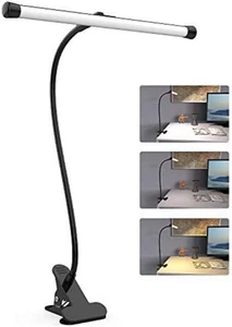 YOUKOYI LED Desk Lamp with Clamp, Flexible Gooseneck Arm Drafting Table Lamp, 10 - Picture 1 of 7