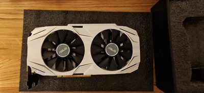 ASUS GeForce GTX 1070 Dual OC 8gb Graphics Card - White NO BOX - Image 1 of 4