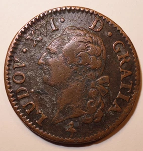 Louis XVI, Sol 1791 A Paris, TTB !! - Bild 1 von 2