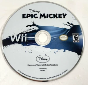 Disney Epic Mickey (Nintendo Wii, 2010) DISC ONLY - Picture 1 of 1