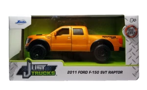 Jada Ford F-150 SVT Raptor 2011 Pickup Metallic Orange Just Trucks 1:32 scale - Picture 1 of 1