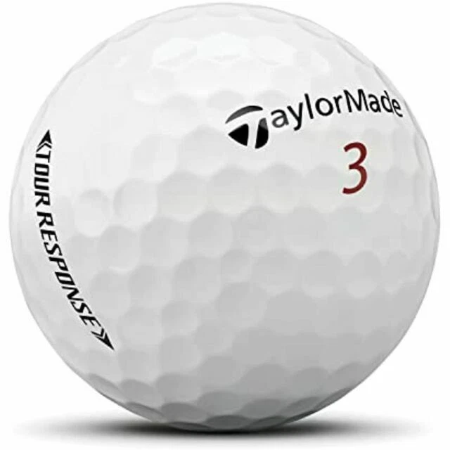 TaylorMade Tour Response Golf Balls - Pack of 12 - White