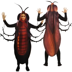 Damen Kakerlaken Kostüm Insekten Cockroach Fasching Karneval Insekt - Bild 1 von 1