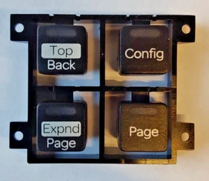 AVID S3 - 4 Button Caps - Back (Top), Config, Page(Expnd) and Page - Picture 1 of 1