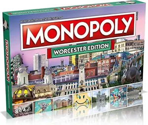 Monopoly Worcester Monopoly Board Game Edition Family Game - Picture 1 of 6
