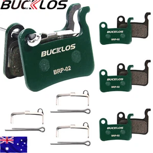 4 pairs BUCKLOS Ceramic Disc brake pads for Shimano M06 XTR M975 M775 SLX M665 - Picture 1 of 7
