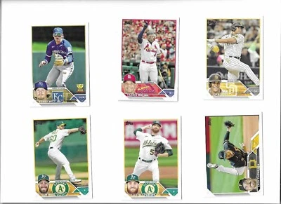 2023 Topps Series 1 Baseball 1-330 Finish Your Set - Image 1 of 4