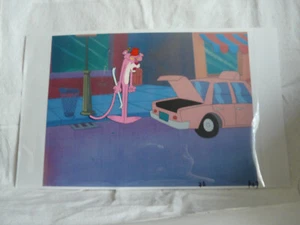 PINK PANTHER VINTAGE ORIGINAL PRODUCTION FRELENG ANIMATED 2CELS+2DRAWINGS 11x13" - Picture 1 of 4