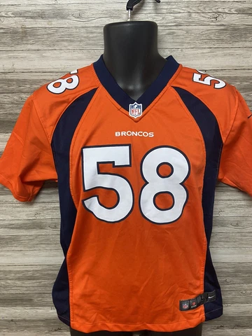Nike On The Field Denver Broncos Von Miller Football Jersey Size Youth Large Top Cover