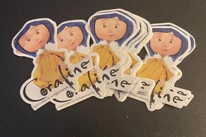 Coraline Lot Of 17 Stickers Identical - Picture 1 of 2
