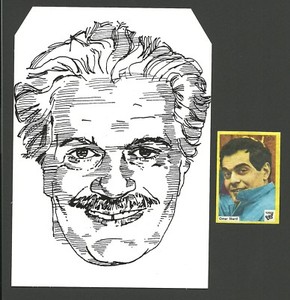 Omar Sharif Egyptian Actor Movie Film Star Fab Card Collection