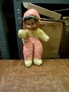 1950s VTG DISNEY GUND KIDS PINOCCHIO RUBBERFACE PLUSH STUFFED TOY DOLL RARE 10" - Picture 1 of 9