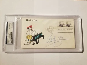 First Day Cover - Bobby Allison Signed Auto - PSA/DNA Certified & Encapsulated - Picture 1 of 3