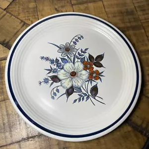 Town and Country Blue Ridge Steingut Speiseteller blaue Blumen - 3er Set - Bild 1 von 5