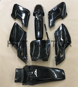 HTTMT 7 PCs Black Plastic Fairing Body Cover Kits For Baja Dirt Runner 125 - Picture 1 of 6