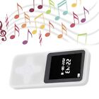 (White)HiFi MP3 Player Portable Music Player With 5.0 FM Radio