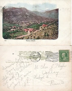 POSTAL ANTIGUA MANITOU CO 1909 - Imagen 1 de 1