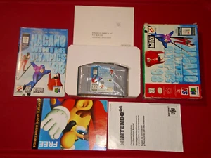 Nagano Winter Olympics '98 (Nintendo 64 N64 1998) 100% Complete CIB MINT LN* - Picture 1 of 11