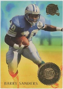 1994 Fleer Ultra Barry Sanders Achievement Award #6 - Picture 1 of 2