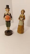 Pilgrim Figurines Set Of 2 Resin Grassland Roads