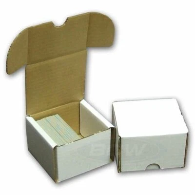 10 BCW 200 Count Card Storage Boxes - Image 1 of 3