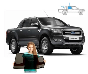 Sonnenschutz für Ford Ranger 5 V 2011-2022 4-Türen Sonnenblenden 3-teilig - Bild 1 von 12