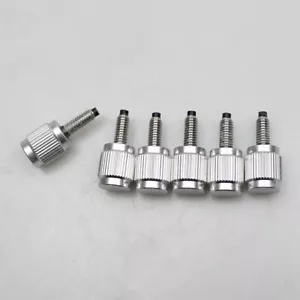 6pc M4x12mm Aluminum Thumb Screws w/ Nylon Protective Head f Telescope Photoing - Picture 1 of 3