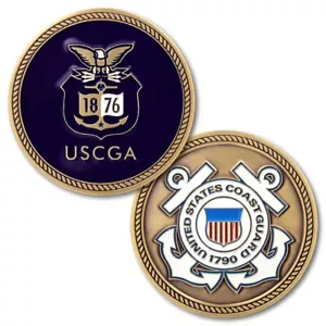 Moneda Desafío USCGA Academia Guardia Costera de Estados Unidos - Imagen 1 de 1