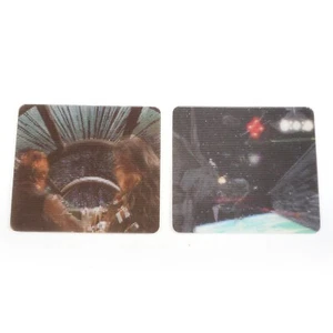 Star Wars Trilogy 1996 Motion Lenticular Cards From Doritos Cheetos #1 and #4 - Picture 1 of 6