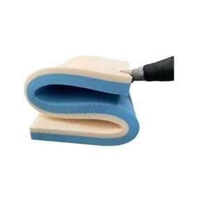 High Density Blue Firm Foam Base with Memory Foam Bonded Layer Polsterschaum - Bild 1 von 7