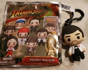 Indiana Jones Figur Schlüsselanhänger Rucksack Clip Monogramm Club Obi-Wan Smoking Smoking - Bild 1 von 1