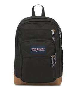 JanSport Big Student Black Backpack with 15 Laptop Sleeve and Water Bottle Po... - Picture 1 of 6