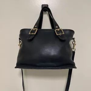 Vintage Coach 9063 Legacy Satchel Black - Picture 1 of 16