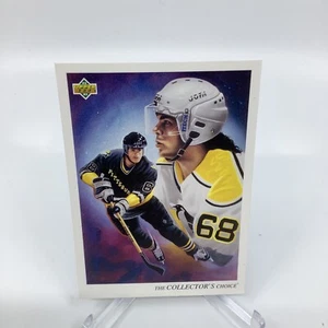 1992-93 Upper Deck Penguins Hockey Card #16 Jaromir Jagr TC - Picture 1 of 2