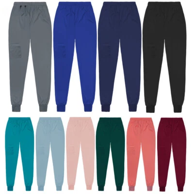 Soft Medical Jogger Uniform Bottoms Men's and Women's Medical Workwear Pants New - Image 1 of 4
