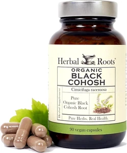 Organic Black Cohosh Root | Extra Strength | Menopause and Menstrual Support ... - Picture 1 of 1