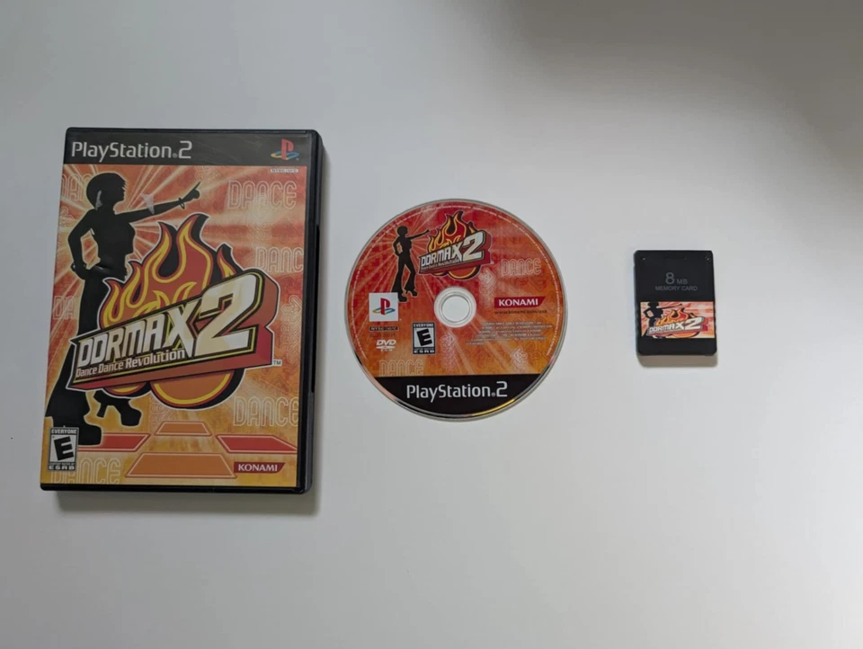 DDRMAX2 Dance Dance Revolution  PlayStation 2 PS2 100% Unlocked 8MB Memory Card - Image 1 of 1