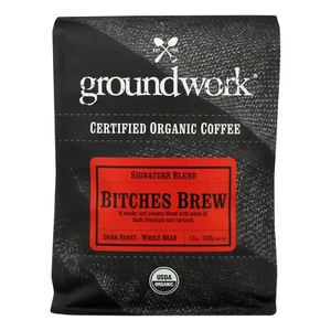Groundwork - Coffee Organic Batch Brew Dark Roasted - 12oz Bags (Pack of 6) - Picture 1 of 2