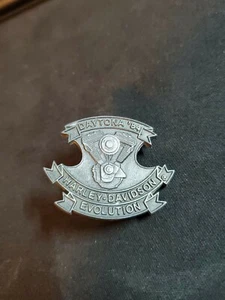 HARLEY DAVIDSON Evolution 1984 MÜTZE WESTE JACKE PIN AT - Bild 1 von 2