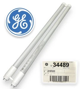 GE 34489 LED 13W, 3’ Ballast Bypass Type B, Double-Ended U1-Tube Light (15-Pack) - Picture 1 of 2