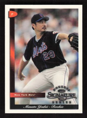 1998  Donruss Signature  #131 Masato Yoshii Rookie New York Mets - Image 1 of 2