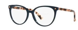 Authentic Valentino  Eyeglasses VA 3075 - 5034 Blue w/Demo Lens 55mm   "NEW" - Picture 1 of 5