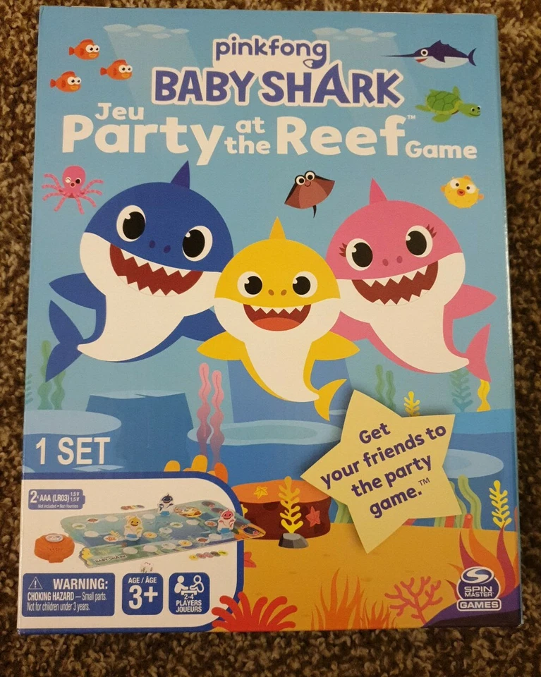 Baby Shark Party at the Reef Game by Spin Master - Image 1 of 2