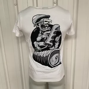 Camiseta Para Hombre Mangas Cortas Pequeñas Camiseta Blanca (S) Hacer IWNS - Imagen 1 de 3